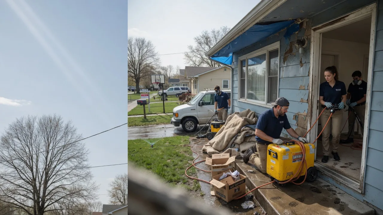 Basement Flood Cleanup in Adamstown, PA near me